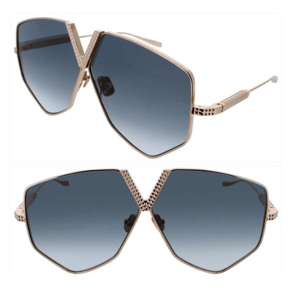 NEW VALENTINO SUNGLASSES V-HEXAGON OVERSIZED WOMEN SUNGLASSES VLS-115A main image 5